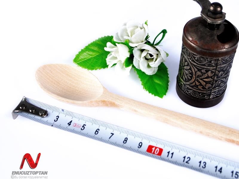 Ahşap Gürgen Yemek Kaşığı 20 cm | ID4434