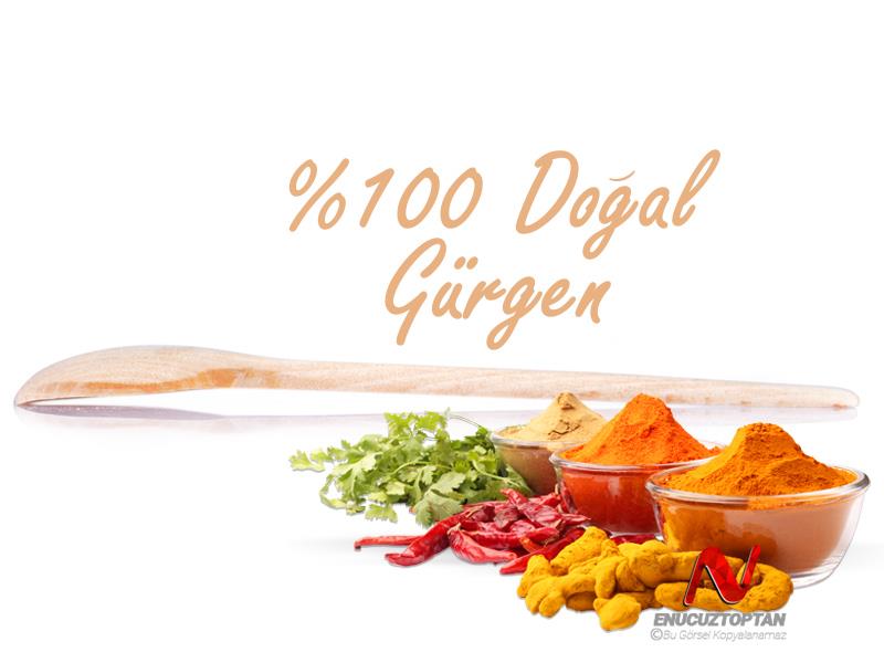 Ahşap Gürgen Yemek Kaşığı 24 cm | ID4435