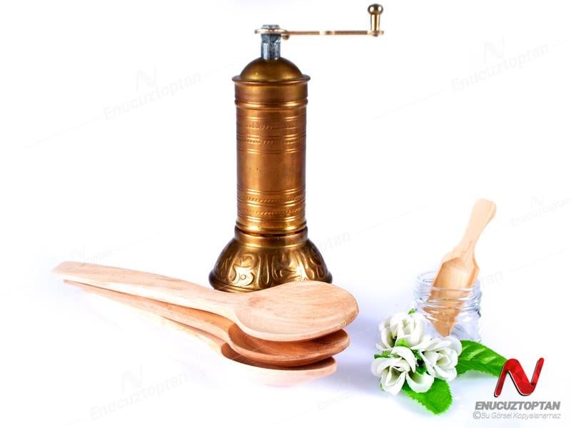 Ahşap Gürgen Yemek Kaşığı 24 cm | ID4435