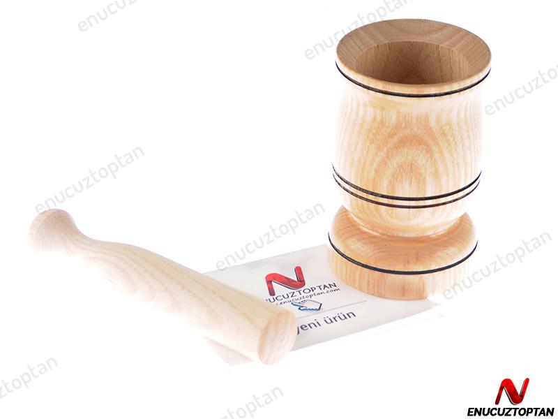 Ahşap Havan Orta Boy | ID1838