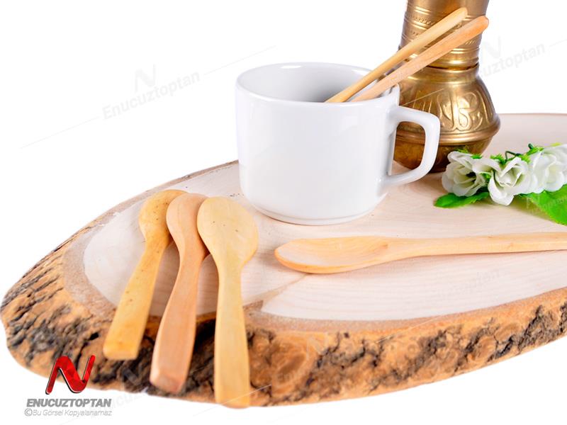 Ahşap Kaşık 6'lı Orta Boy 12 cm | ID4447