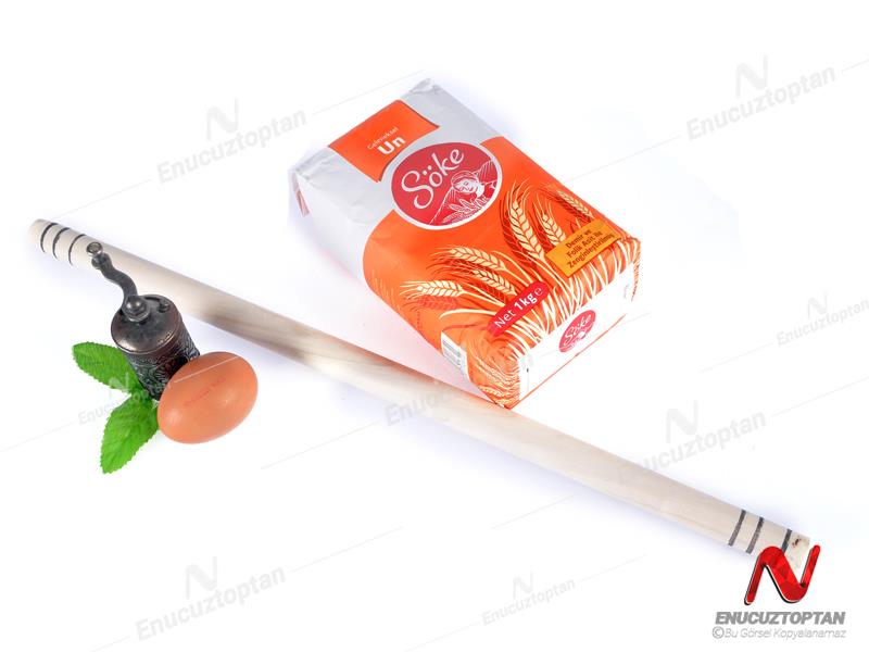 Ahşap Kavak Oklava 70 cm Kalın  | ID4570