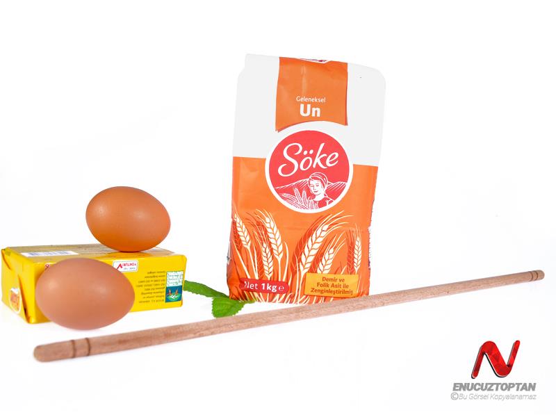 Ahşap Oklava 50 cm x 1 cm İnce | ID4428