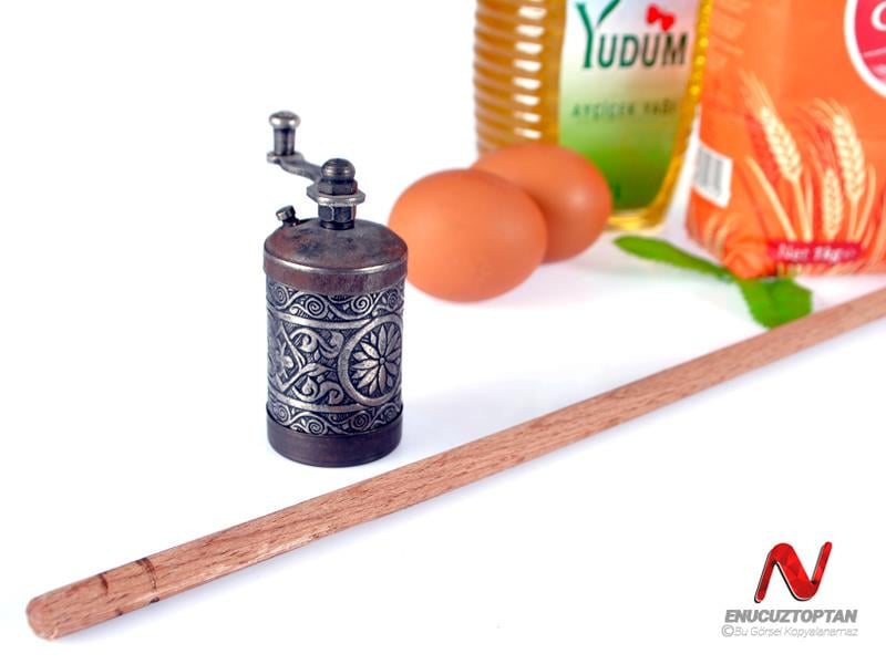 Ahşap Oklava 80 cm x 1 cm İnce | ID4429