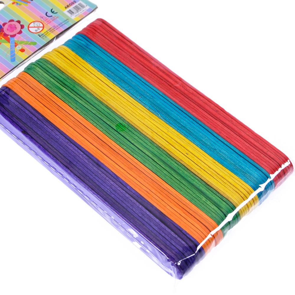 Ahşap Renkli İş Eğitimi Aktivite Çubuğu 14cm | ID4988