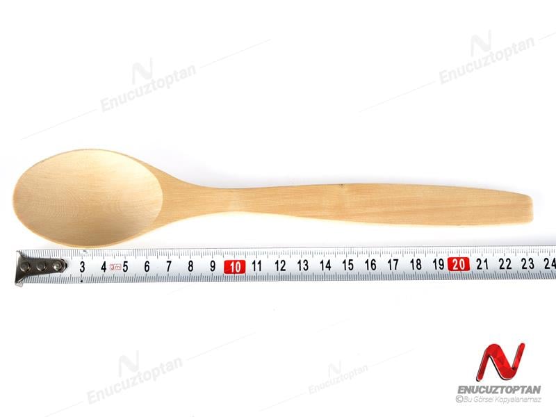 Ahşap Şimşir Yemek Kaşığı 24 cm | ID4414