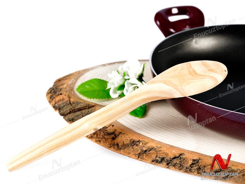 Ahşap Yemek Kepçesi 65 cm | ID4578