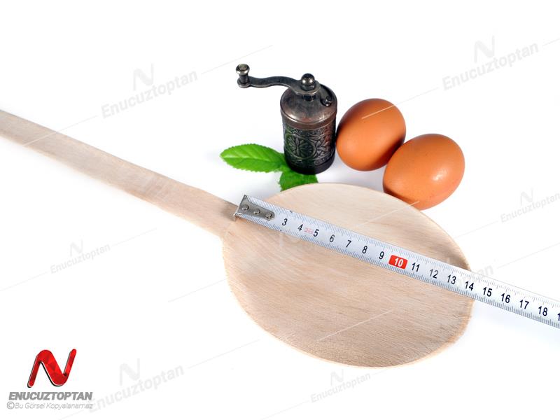 Ahşap Yemek Kepçesi 65 cm | ID4578