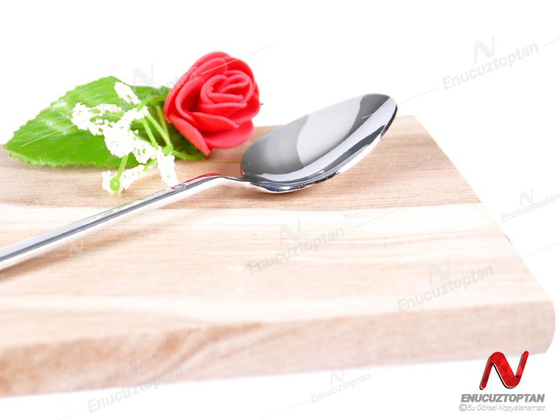 Akyıldız Akasya 304 Paslanmaz Çelik Tatlı Kaşığı 12li | ID4315