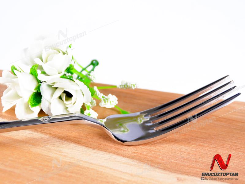 Akyıldız Akasya 304 Paslanmaz Çelik Yemek Çatalı 12li | ID4334