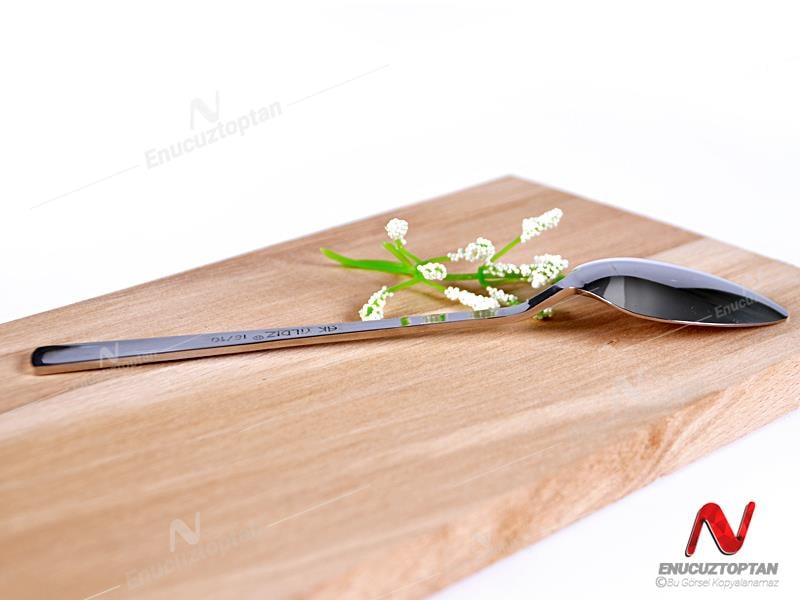 Akyıldız Salkım 304 Paslanmaz Çelik Tatlı Kaşığı 12li  | ID4316