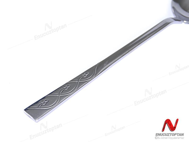 Akyıldız Salkım 304 Paslanmaz Çelik Yemek Kaşığı 12li |  ID4352