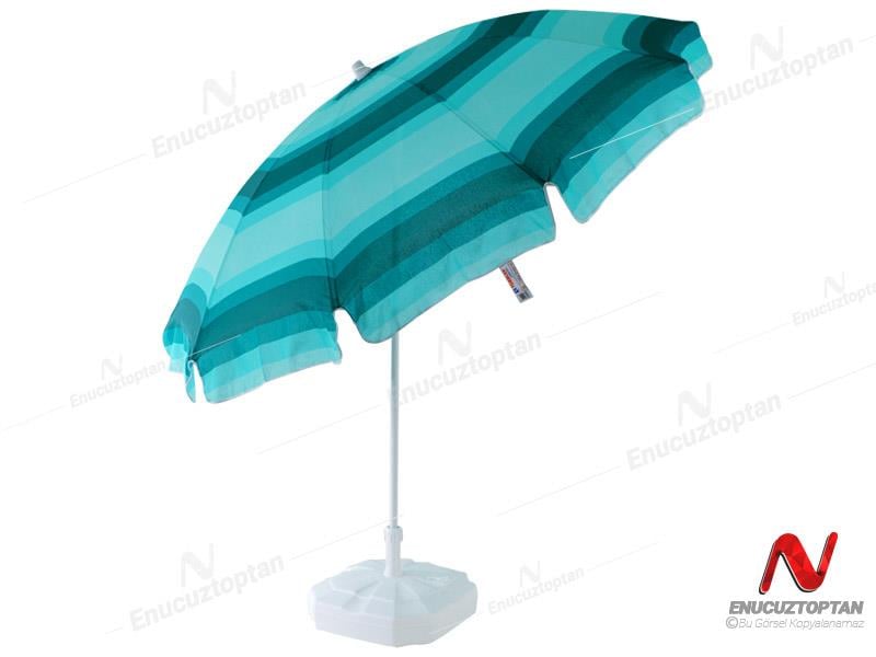 Alezy 301 Plaj Şemsiyesi Pamuklu Şeritli 100/10 (BİDONSUZ) | ID2903