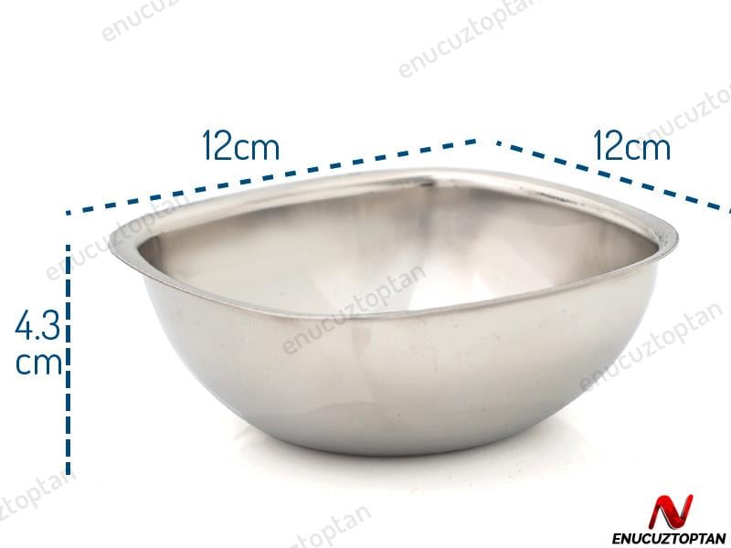 Alezy 304 Çelik Kare Kase | ID2438