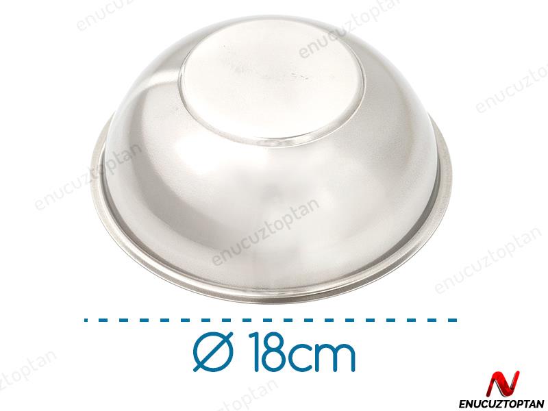 Alezy 304 Çelik Kase No:5 - 18cm | ID3596