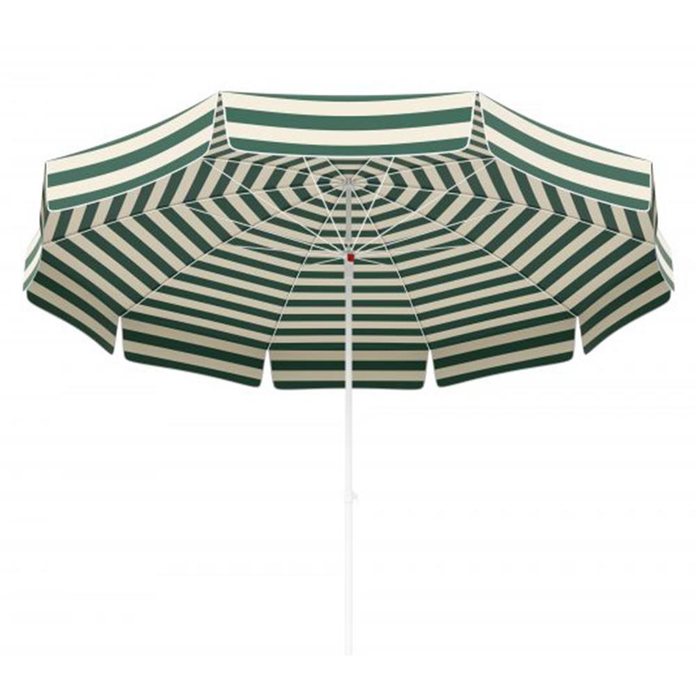 Alezy 304 Plaj, Havuz Kenarı, Şezlong Şemsiyesi Renkli Çizgili 90/8 + (BİDONLU)| ID2904