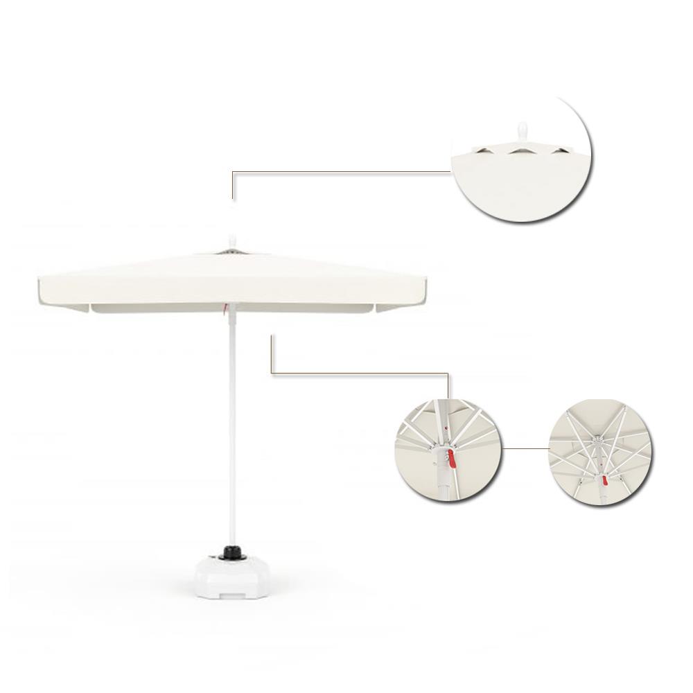 Alezy 307 Polyester Bahçe, Havuz, Plaj Şemsiyesi 200x200 / 8 Kare | ID2905