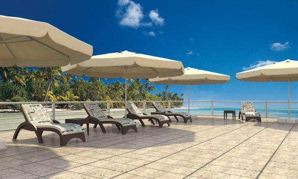 Alezy 309 Polyester Şemsiye Tente Büyük 4 mt Yuvarlak | ID5608