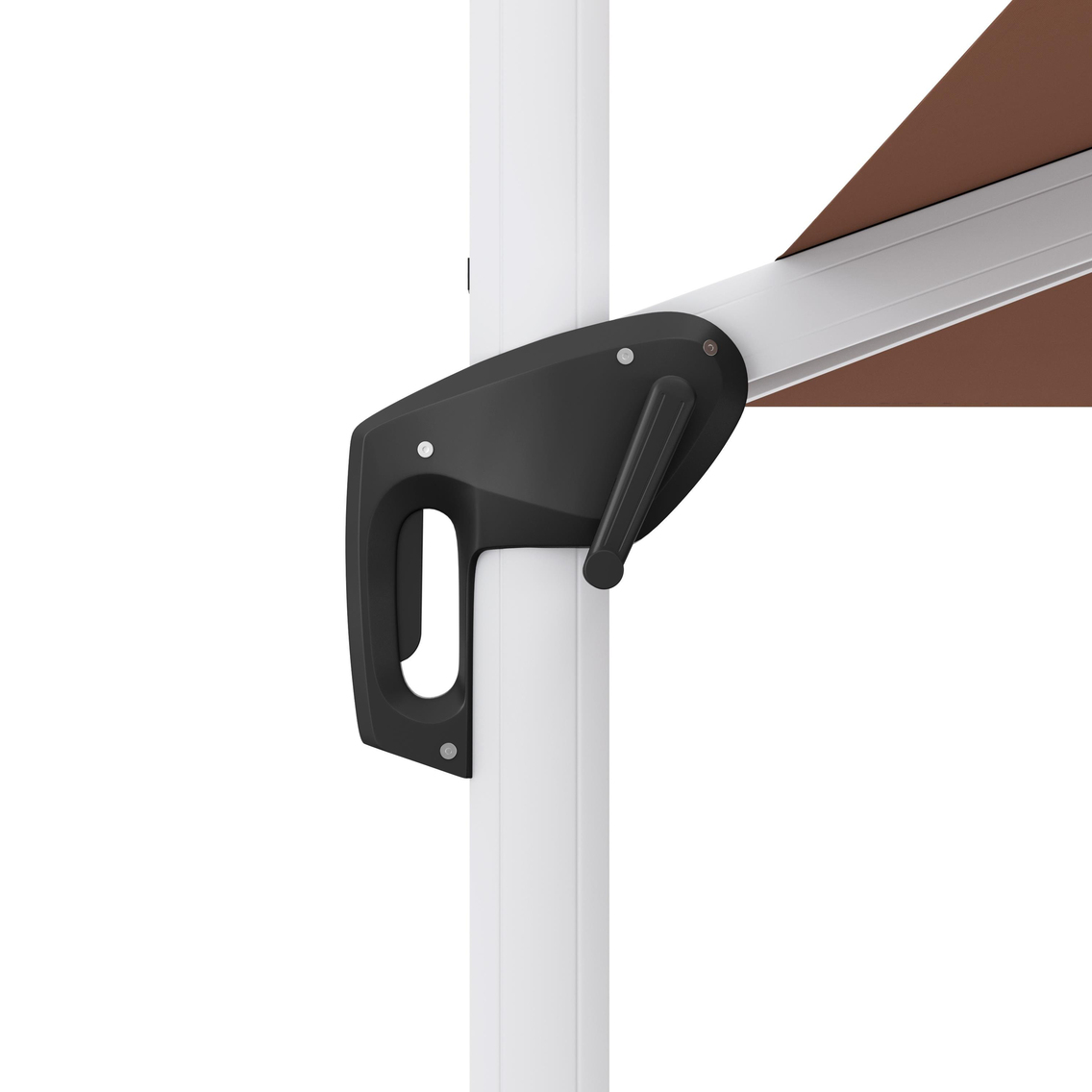 Alezy 313 Mykonos Yandan Gövdeli Ayarlanabilir Şemsiye 3x3m² | ID5611