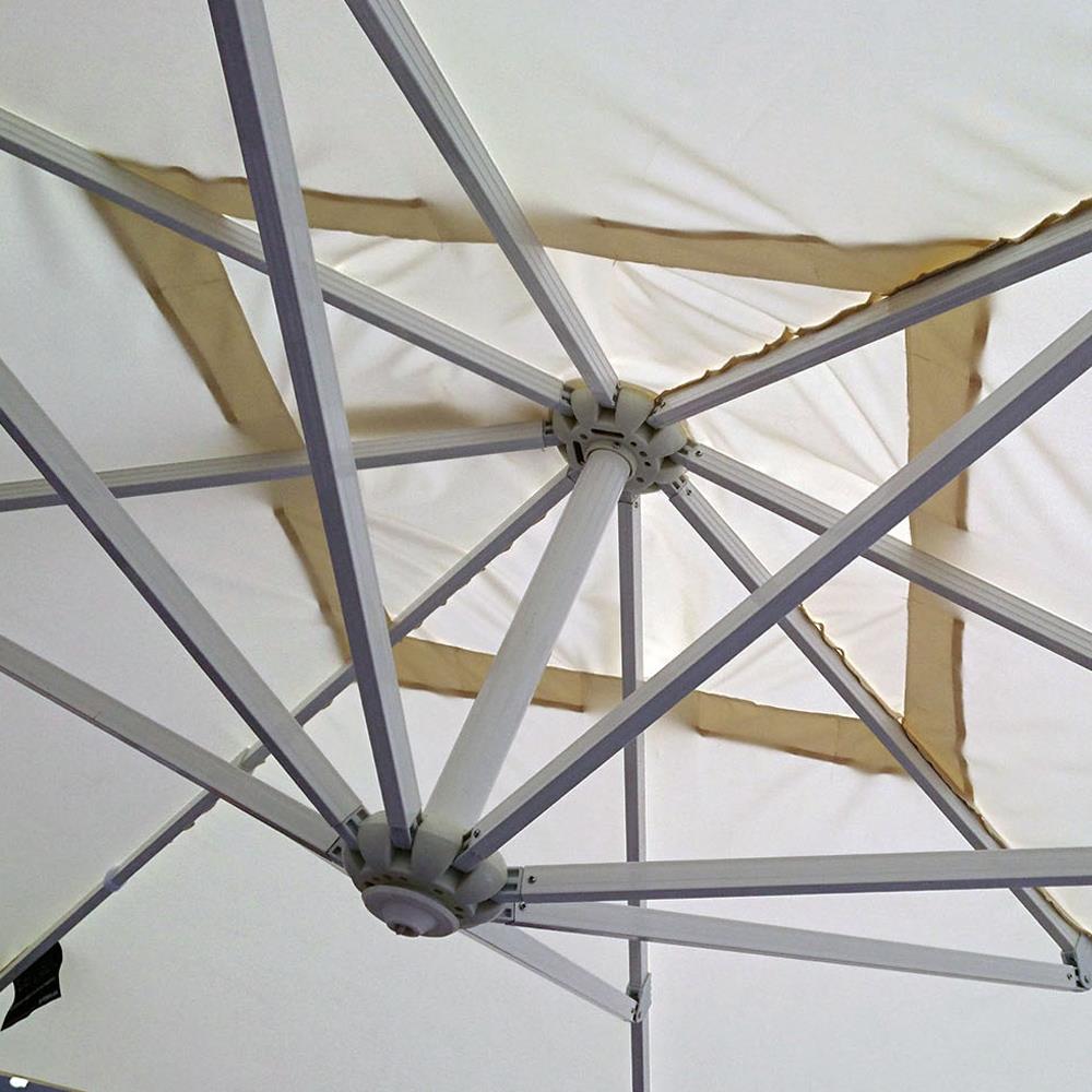 Alezy 314 Polyester Kare Şemsiye Tente Büyük 3x3m² | ID5211