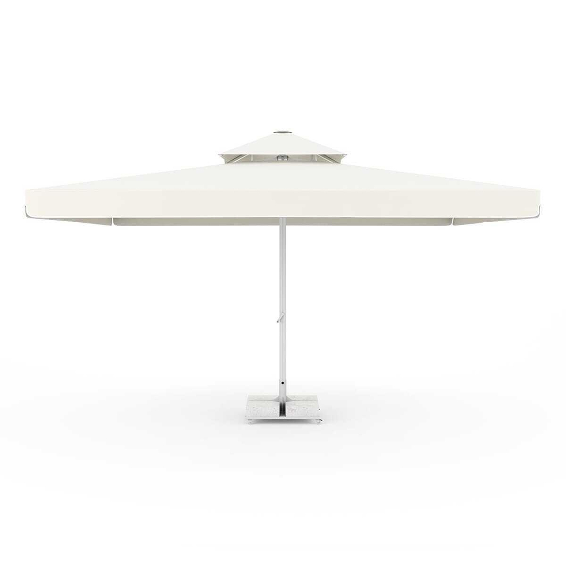 Alezy 345 Solar Sensörlü Güneş Panelli Ledli Polyester Bahçe, Havuz, Plaj Şemsiyesi 500x500 | ID6435