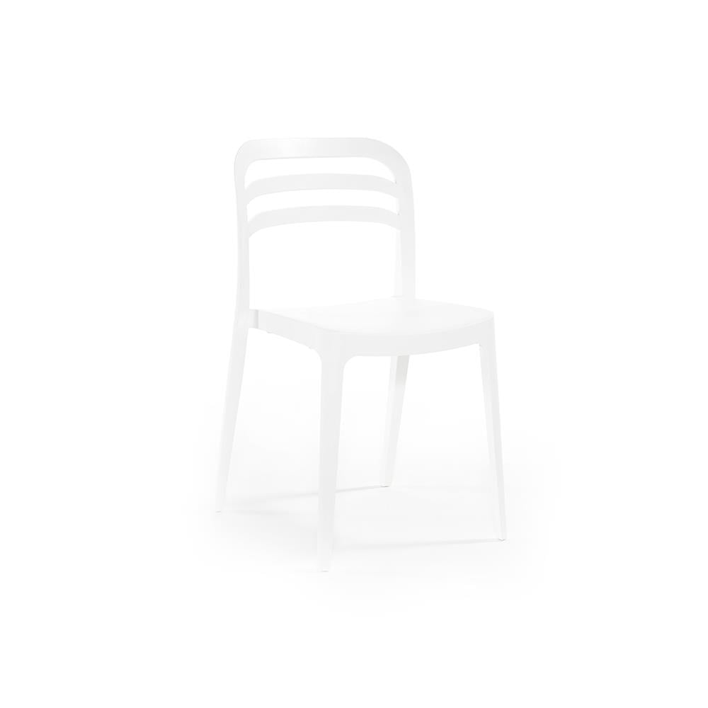 Alezy Aspen Bahçe Balkon Renkli Sandalye Beyaz | ID6349