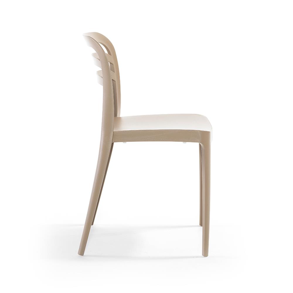 Alezy Aspen Bahçe Balkon Renkli Sandalye Cappucino | ID6346