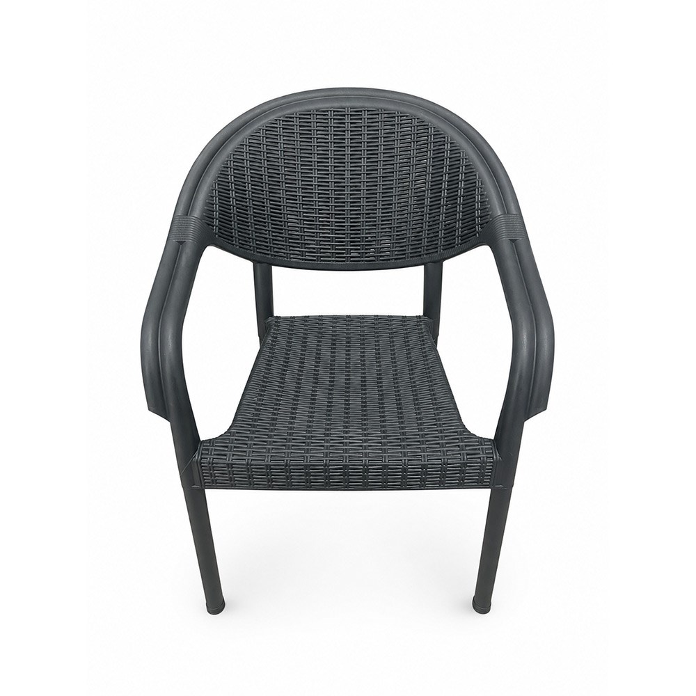 Alezy Atlantis Rattan Desenli Kollu Koltuk