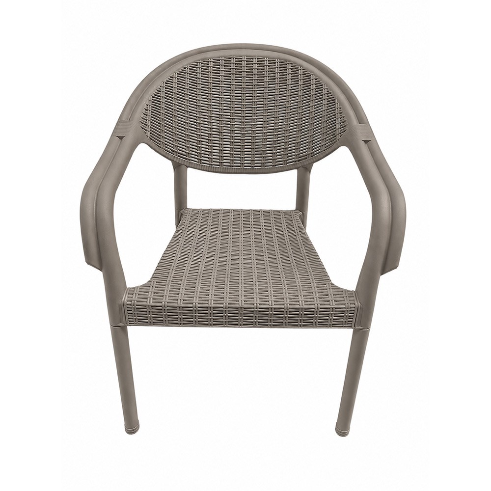 Alezy Atlantis Rattan Desenli Kollu Koltuk