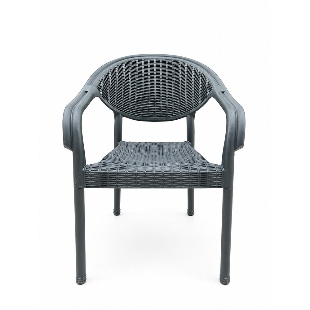 Alezy Atlantis Rattan Desenli Kollu Koltuk
