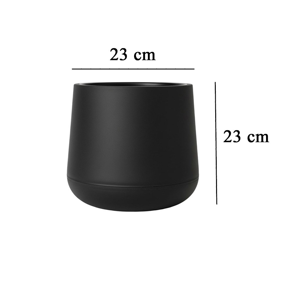 Alezy Atlas Renkli Kendinden Drenajlı Saksı 4 Litre No:3
