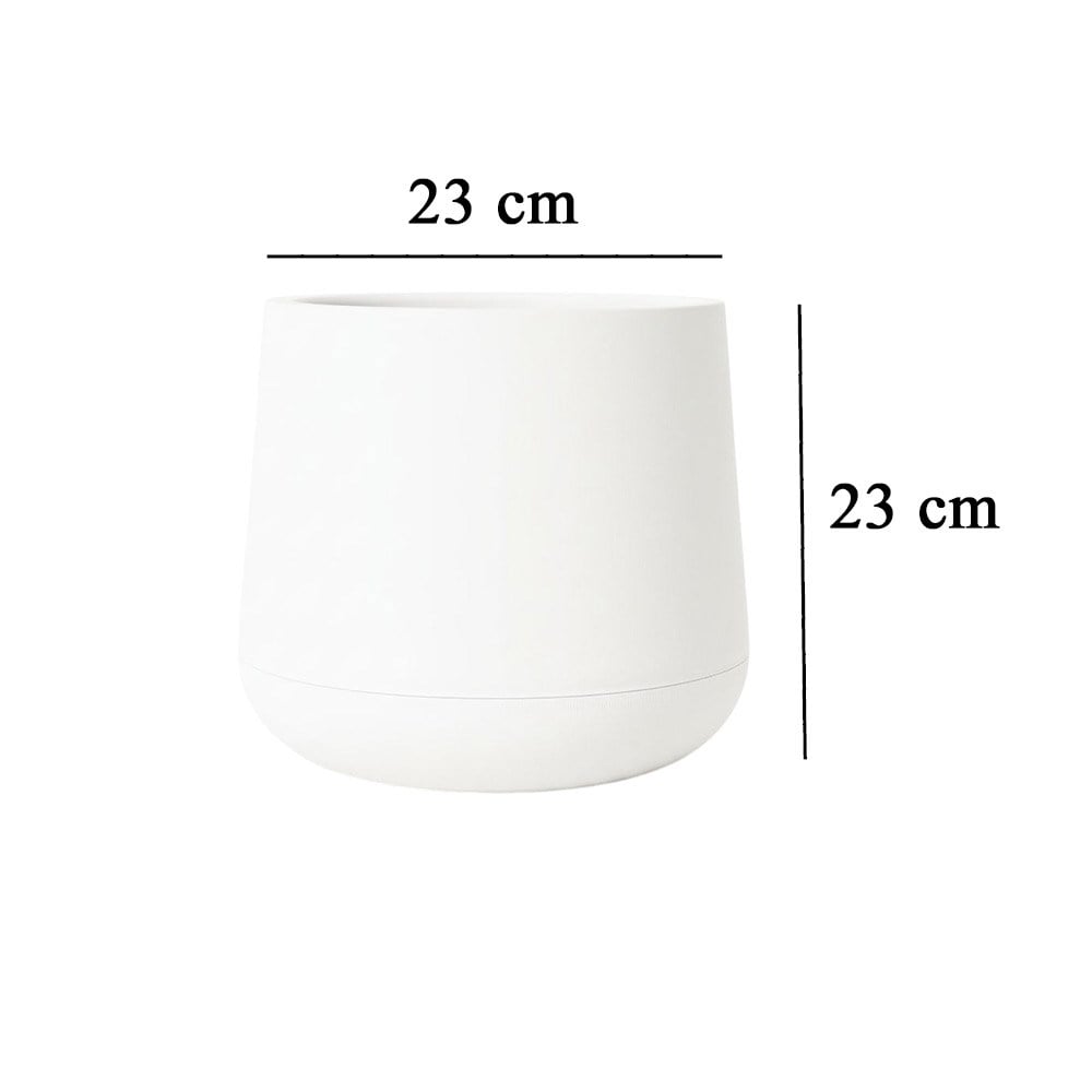 Alezy Atlas Renkli Kendinden Drenajlı Saksı 4 Litre No:3