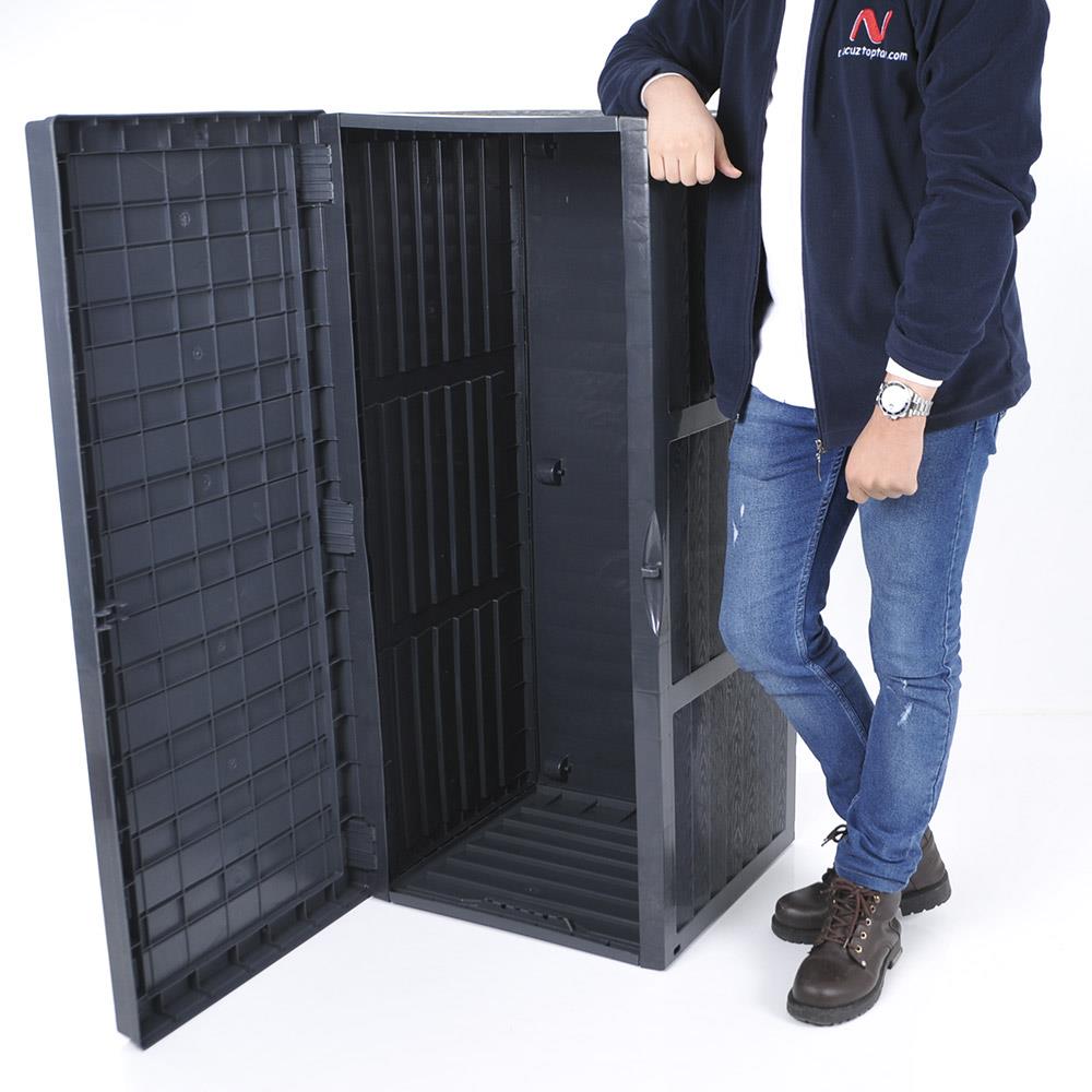 Alezy BSA1 Kapaklı Bahçe Sandığı 320 Litre 