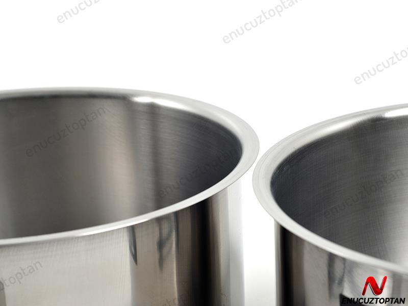 Alezy Çelik 3'lü Sefertası Yemek Taşıma Kabı - 24x12cm | ID2382