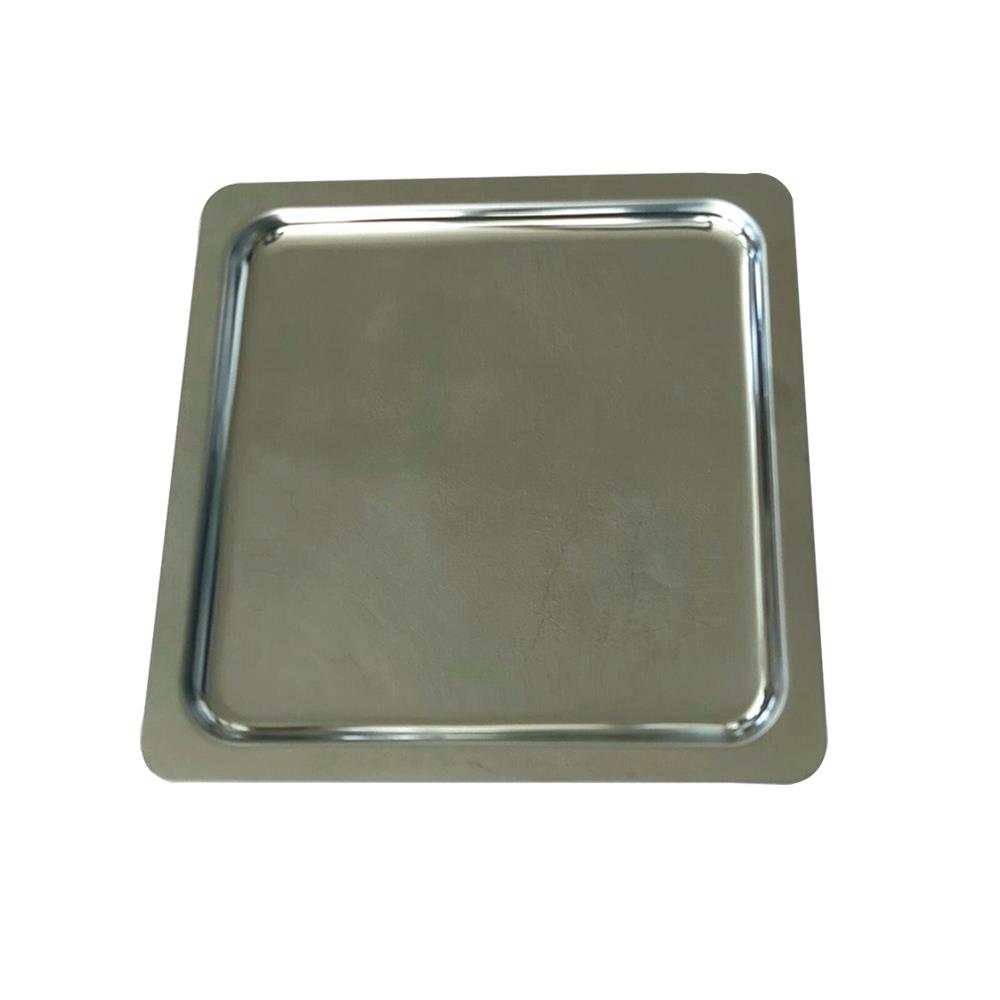 Alezy Çelik 430 Kare Sunum Tepsisi 21cm | ID6053