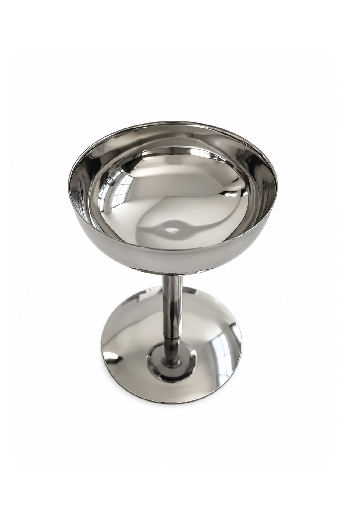 Alezy Çelik Ayaklı Dondurmalık No:2 Ø9cm