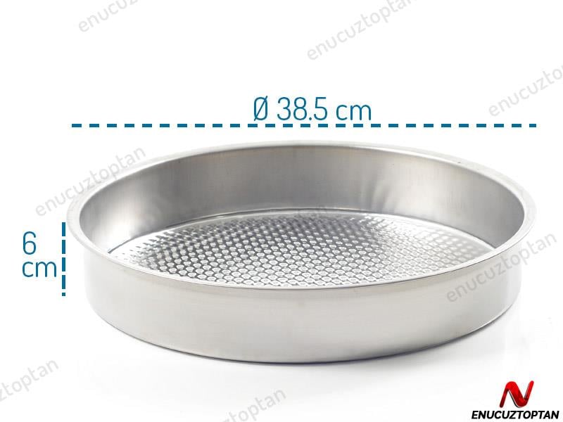 Alezy Çelik Çiğ Köfte Tepsisi 38.5 cm | ID2474