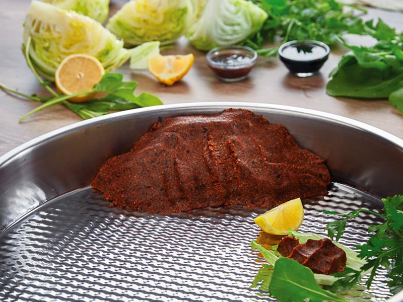 Alezy Çelik Çiğ Köfte Tepsisi 38.5 cm | ID2474