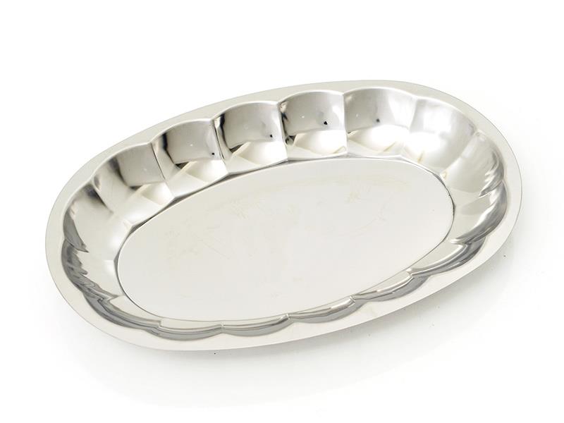 Alezy Çelik Dilimli Kayık Tabak No:3 | ID2395