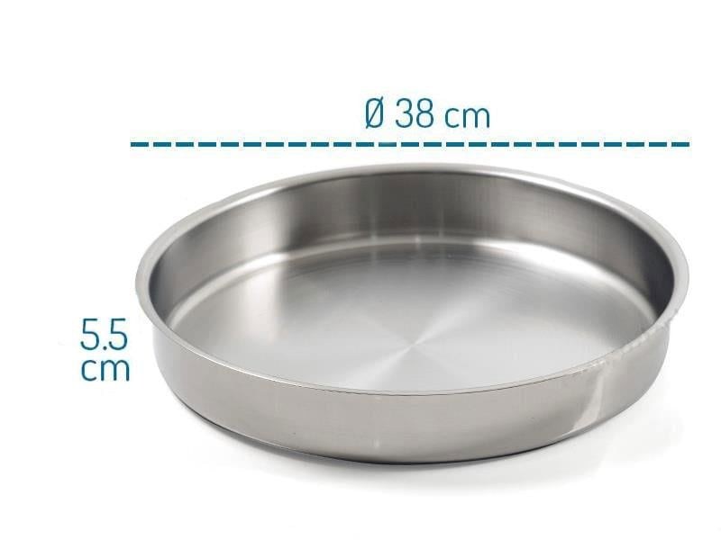 Alezy Çelik Fırın Tepsisi 38cm