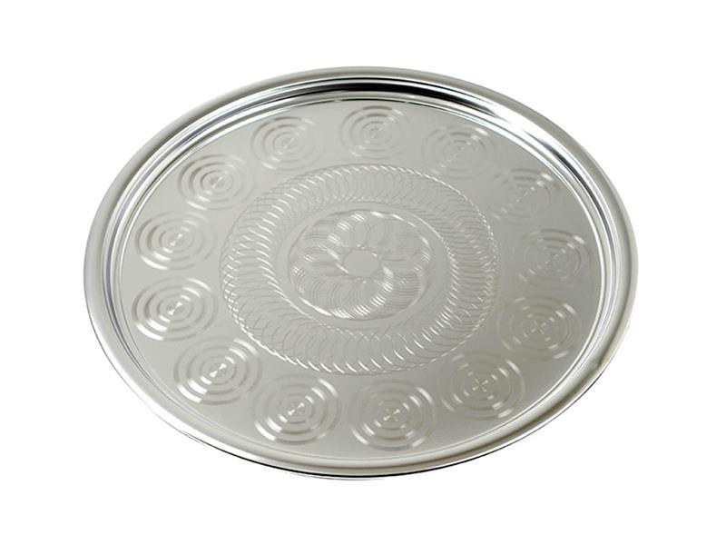 Alezy Çelik Sini Tepsi Yer Sofrası - 65'lik | ID3531