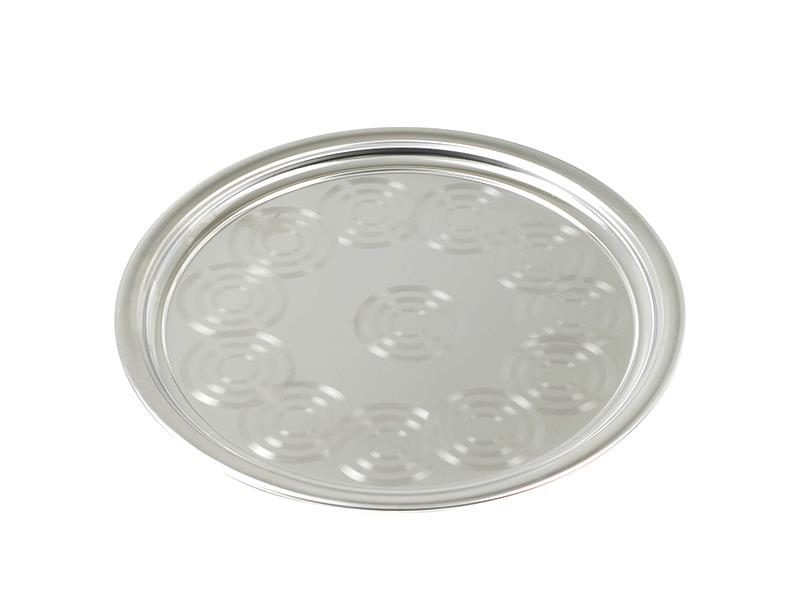 Alezy Çelik Sini Yer Sofrası - 45'lik | ID2455