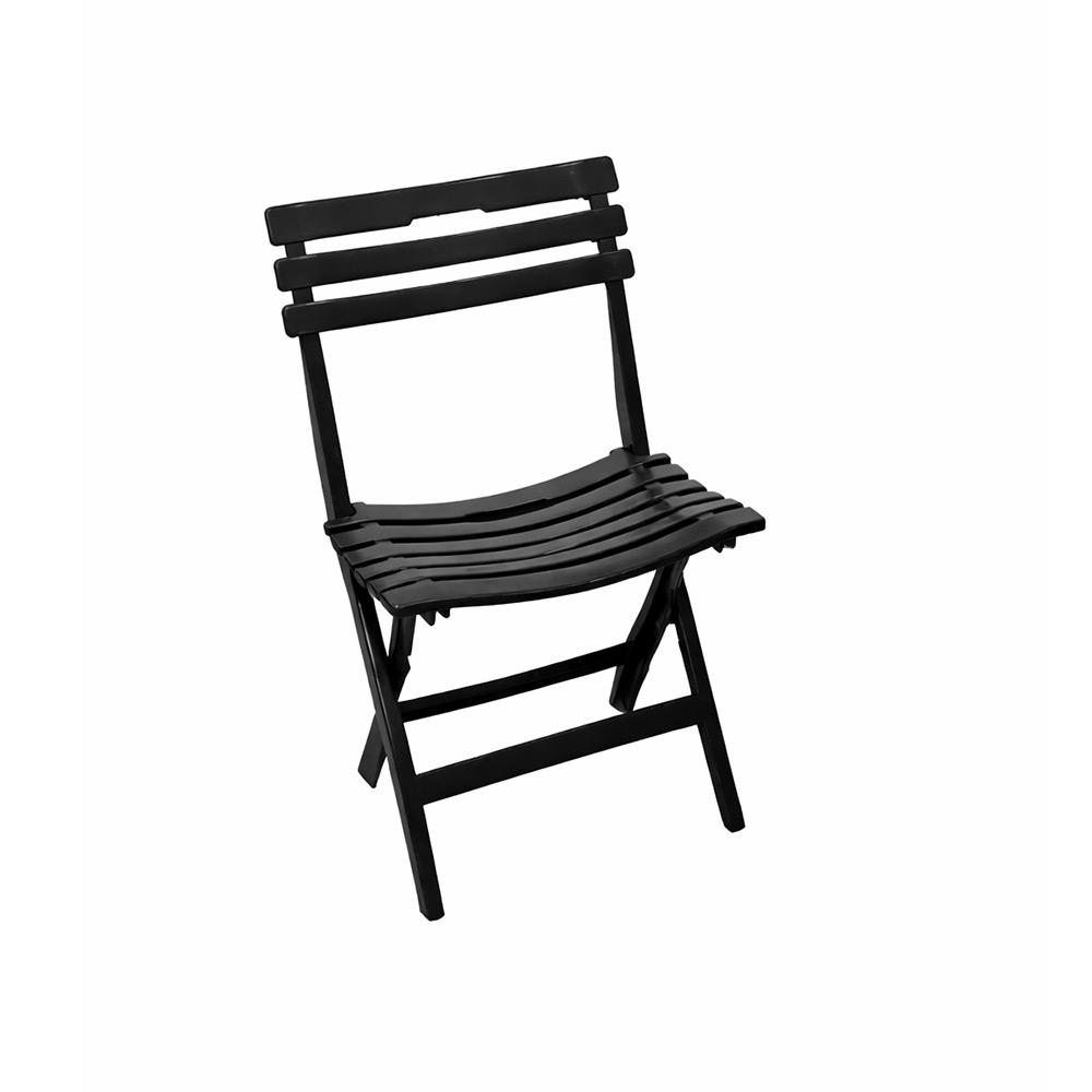 Alezy CRN Katlanabilir Plastik Masa Sandalye Takımı - Balkon, Bahçe ve Teras İçin Az Yer Kaplayan Set