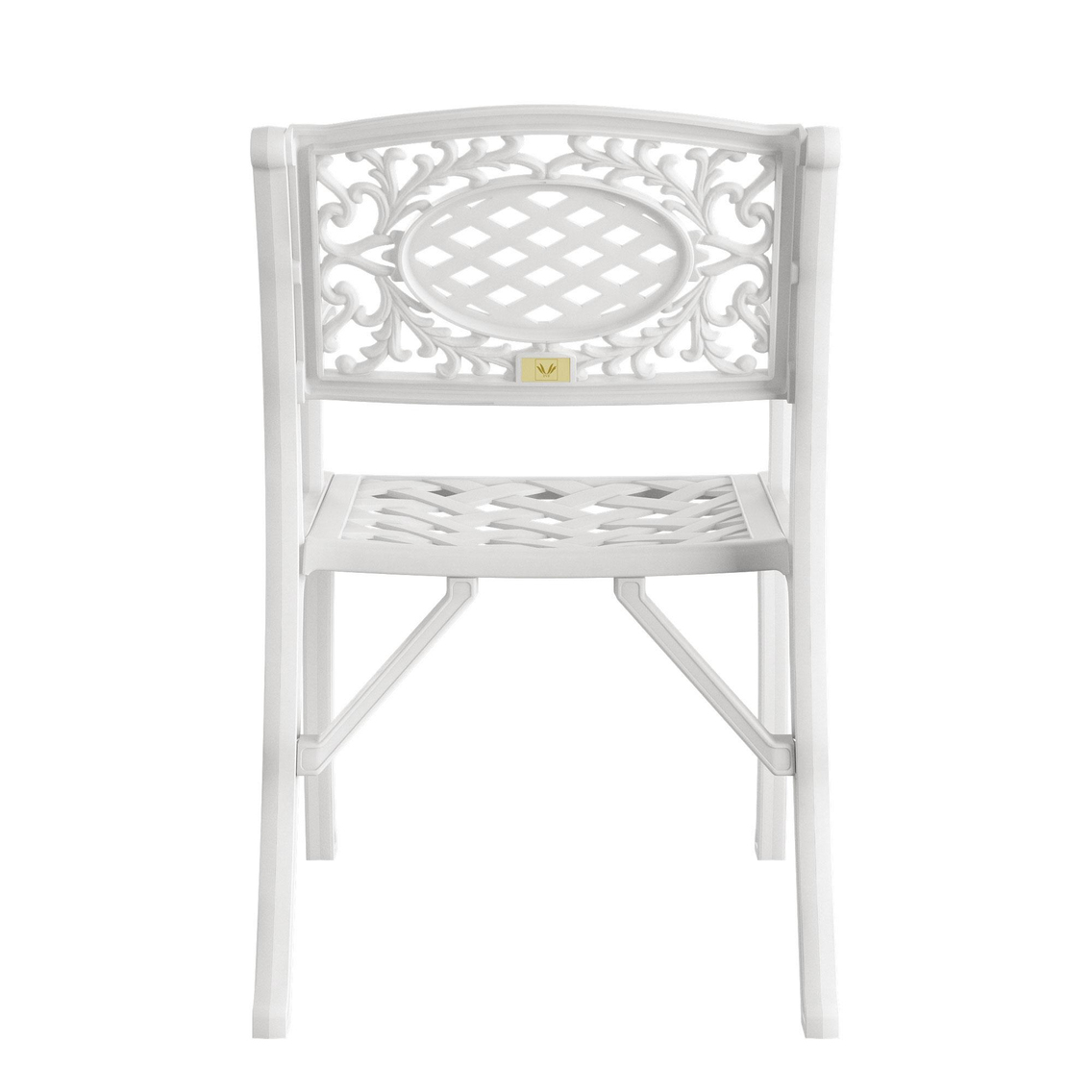 Alezy Cunda Ferforje Görünümlü Demonte Koltuk Sandalye Plastik