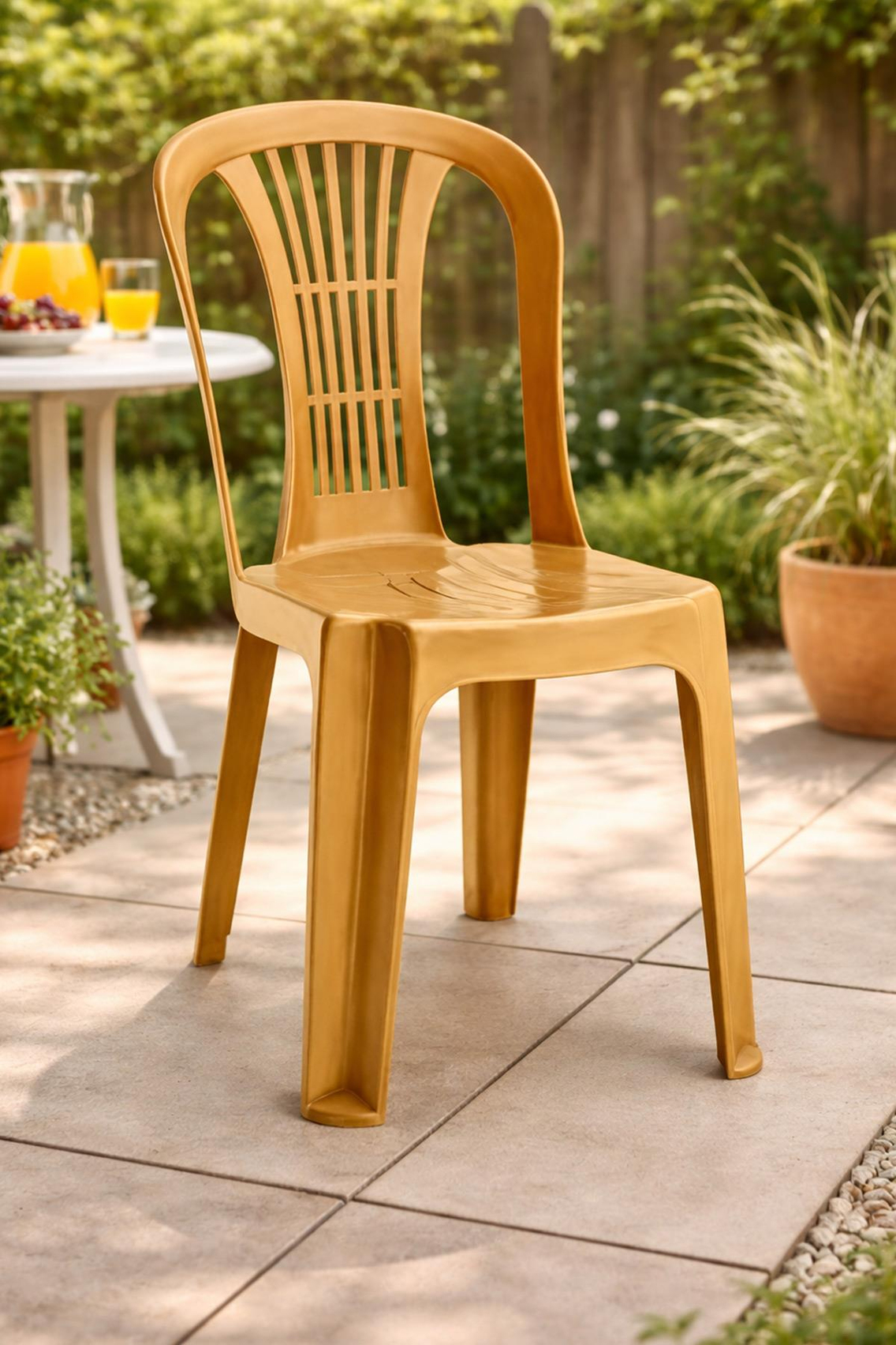 Alezy HK320 Olivia Kolsuz Sandalye Teak | ID95