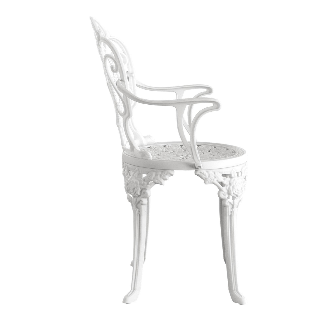 Alezy Isparta Ferforje Görünümlü Demonte Koltuk Sandalye Plastik