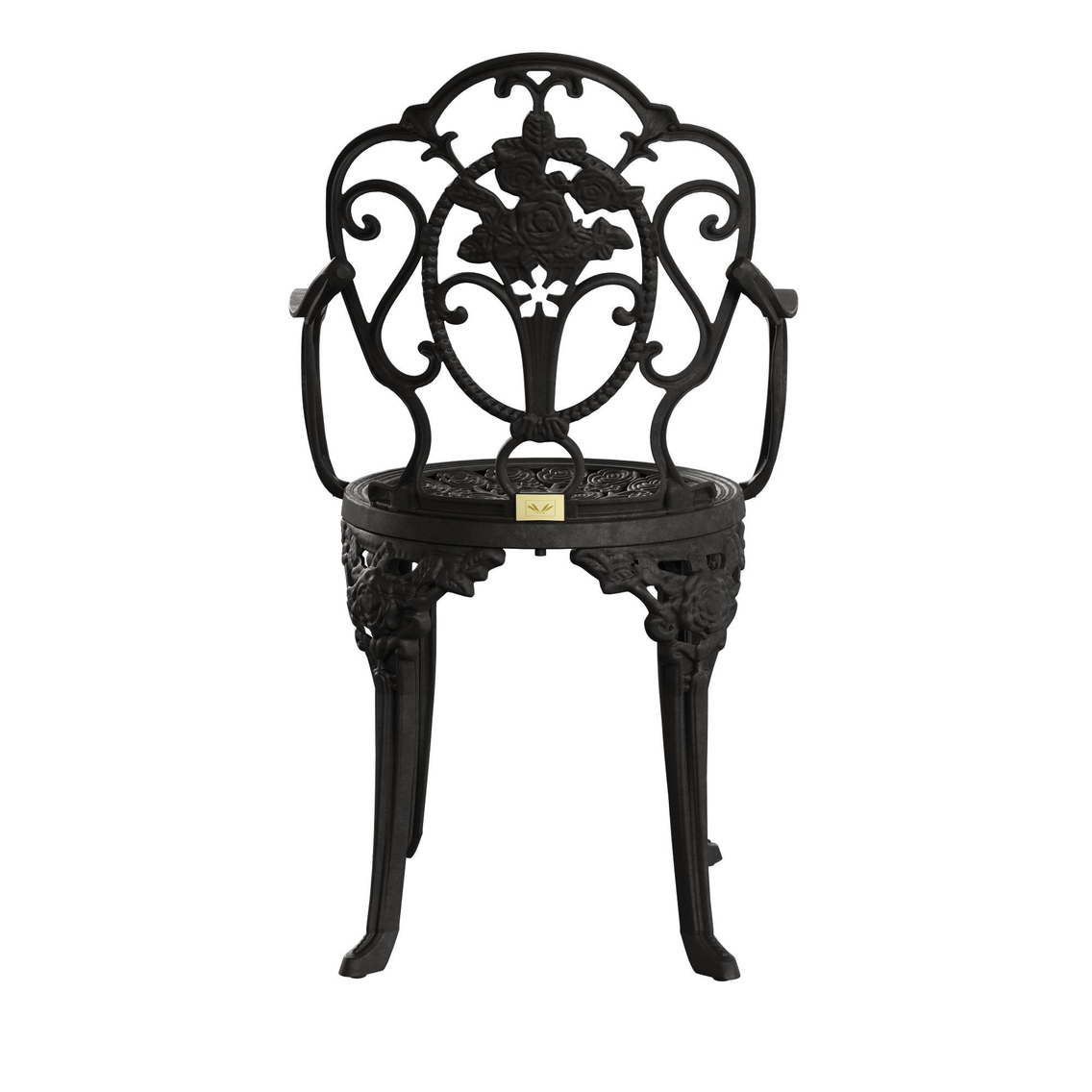 Alezy Isparta Masa Takımı 75x150 cm Oval Masa 6 Adet Isparta Koltuk Ferforje Görünümlü Set