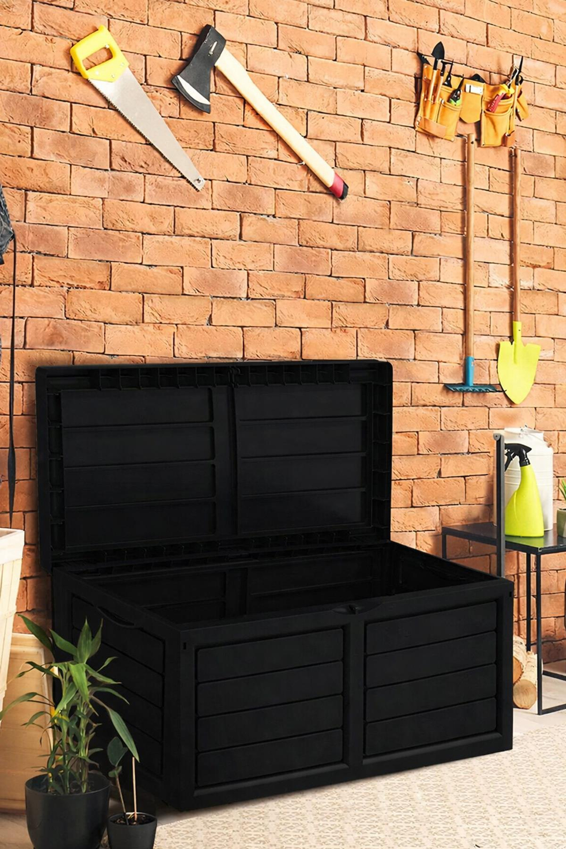 Alezy Kapaklı Bahçe Sandığı 320 Litre | ID6417