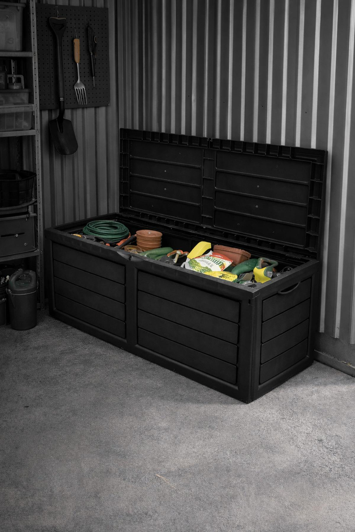 Alezy Kapaklı Bahçe Sandığı 320 Litre | ID6417