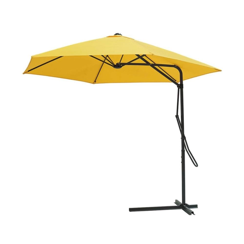Alezy Katlanabilir Lamba Tipi Ampül Şemsiye Ø285cm Sarı | ID6423